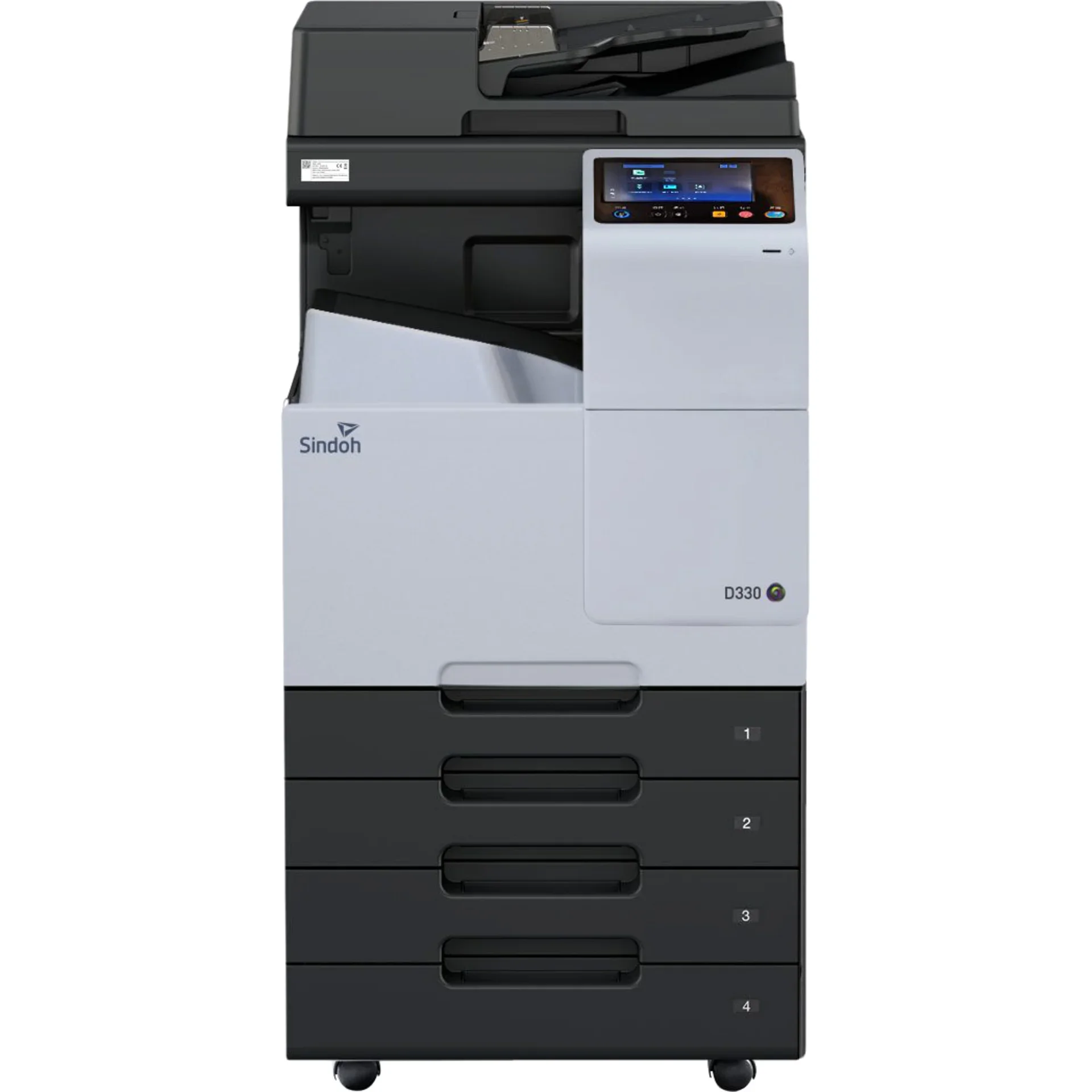 МФУ Sindoh D330e,ЦВЕТ А3, 22 стр/мин, RADF(опция),SSD (256 GB)(комплект тонеровCMYK не входит)