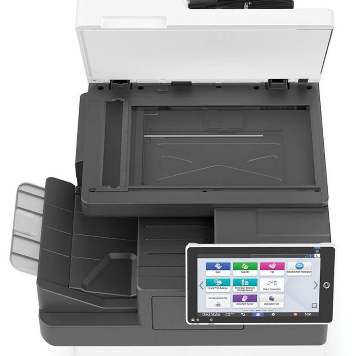 МФУ лазерное цветное RICOH IM C4510 (A3, 45стр/мин, дуплекс, PS, SSD256, GigaLAN, ARDF100, 6Гб, 2 лотка по 550л, добавит