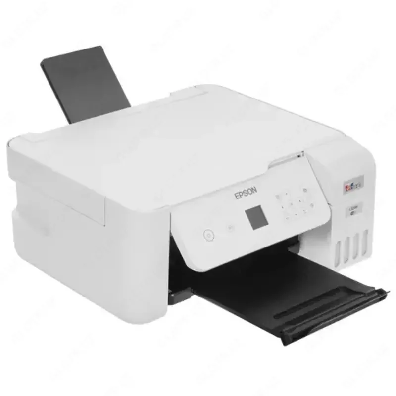 МФУ струйный Epson EcoTank L3266 А4/цвет/33 стр, USB/WiFi, 4 цвета/ чернила 103/ экран 3,7 см/ белый C11CJ664