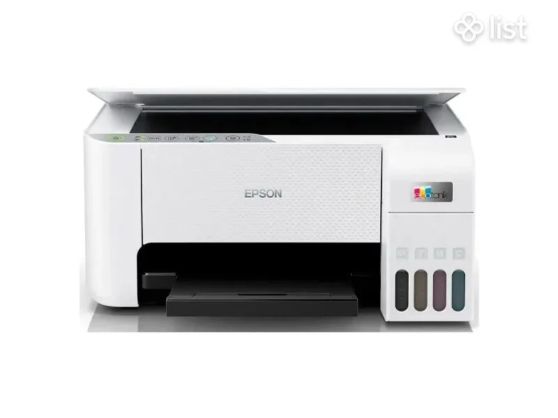 МФУ струйный Epson EcoTank L3266 А4/цвет/33 стр, USB/WiFi, 4 цвета/ чернила 103/ экран 3,7 см/ белый C11CJ664