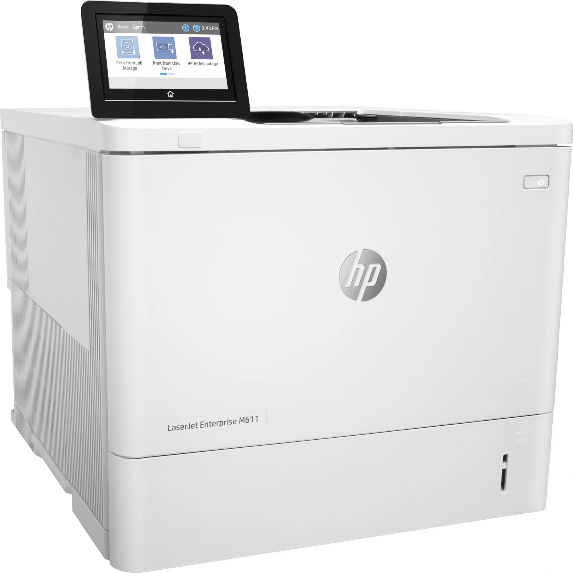 Принтер лазерный HP LaserJet Enterprise M611dn А4/чб/61стр/дуплекс/Gigabit Ethernet