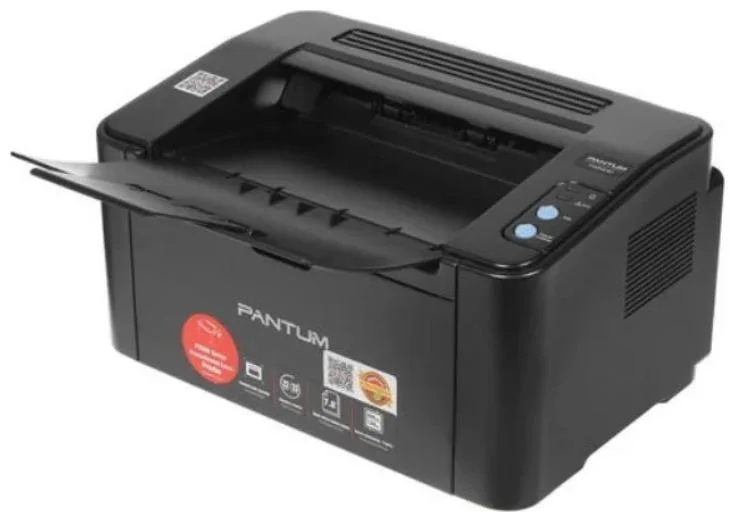 Принтер лазерный Pantum P2500 (черно-белая печать, A4, 22 стр., 1200x1200 dpi, 128 MB, USB 2.0, черный)