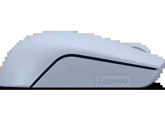 Мышь беспроводная Lenovo 300 светло-голубой, 1000 dpi, радиоканал, USB, кнопки - 3