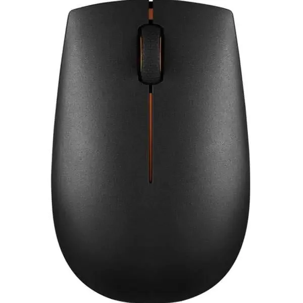 Мышь беспроводная Lenovo 300 светло-серый, 1000 dpi, радиоканал, USB, кнопки - 3