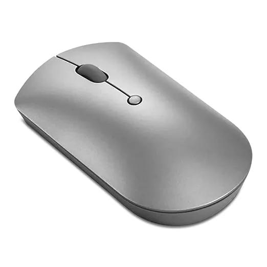 Мышь беспроводная Lenovo 600 светло-серый, 2400 dpi, Bluetooth, кнопки - 4