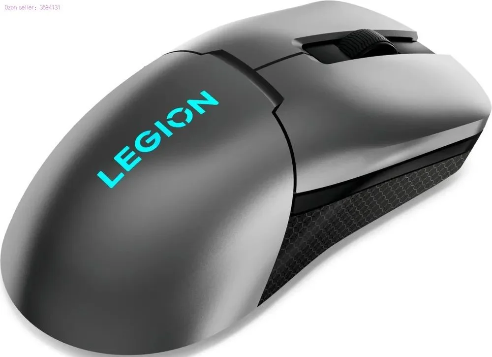 Мышь беспроводная Lenovo Legion M600s Qi Wireless Gaming темно-серый оптическая 19000dpi BT/Radio USB (GY51H47355)
