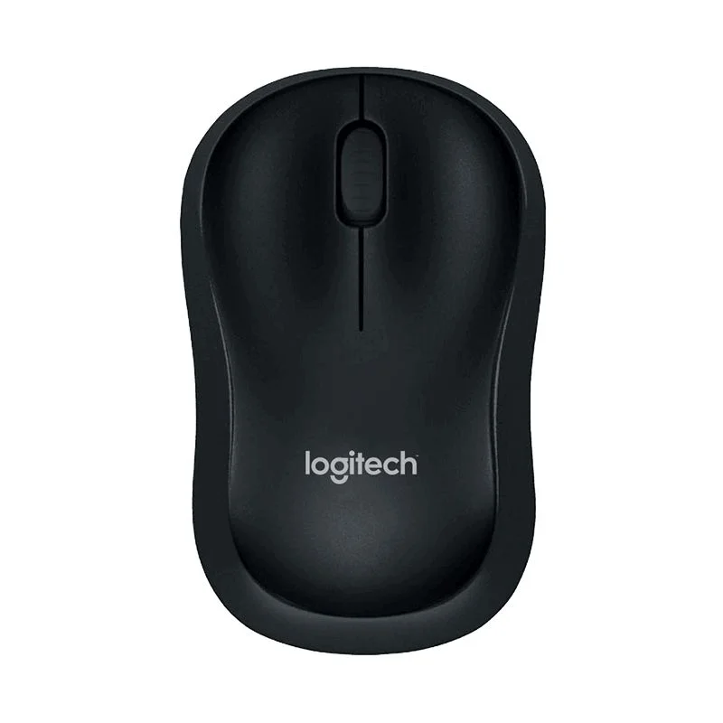 Мышь беспроводная Logitech B175 черный, 1000 dpi, радиоканал, USB, кнопки - 3