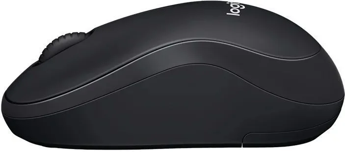 Мышь беспроводная Logitech B220 Silent черный, 1000 dpi, радиоканал, USB, кнопки - 3