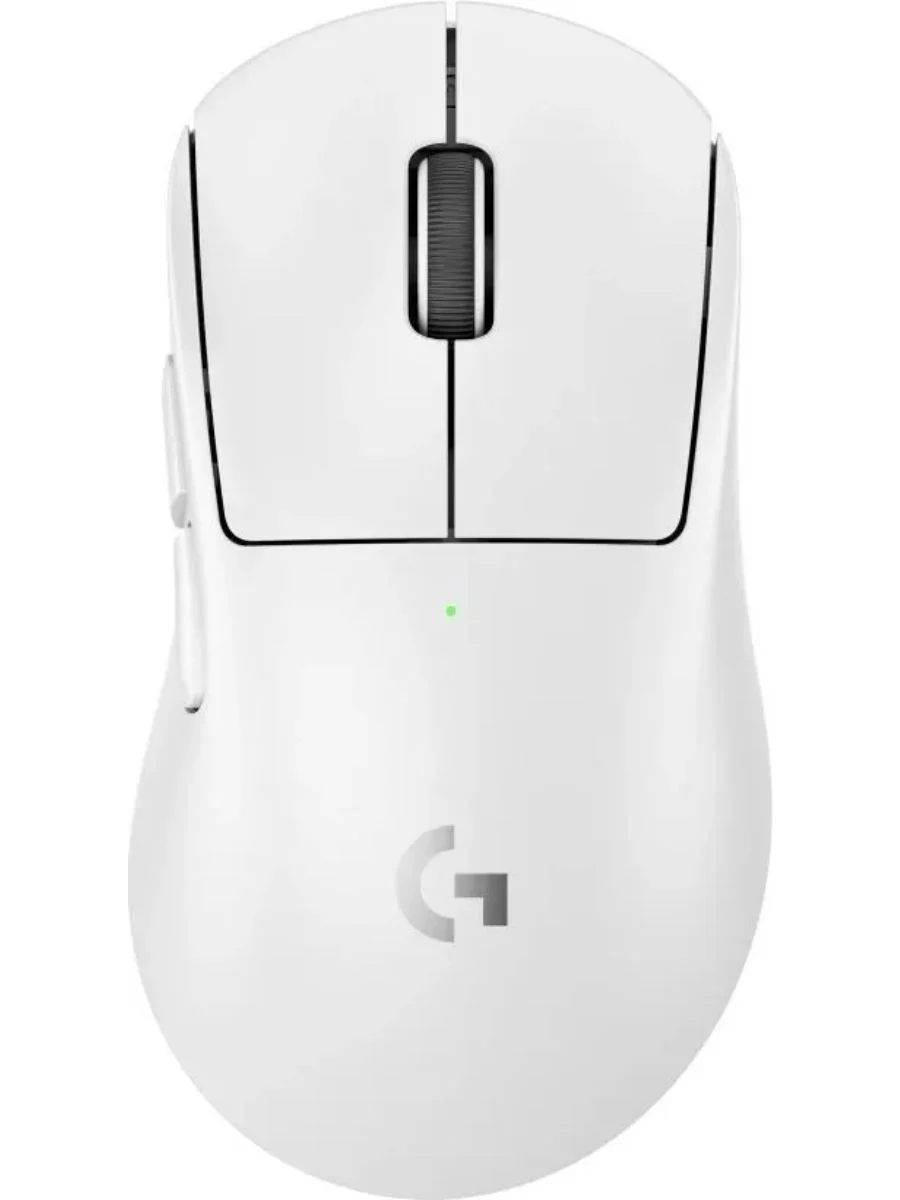Мышь беспроводная Logitech G PRO X SUPERLIGHT 2 белый, 32000 dpi, радиоканал, USB, кнопки - 5