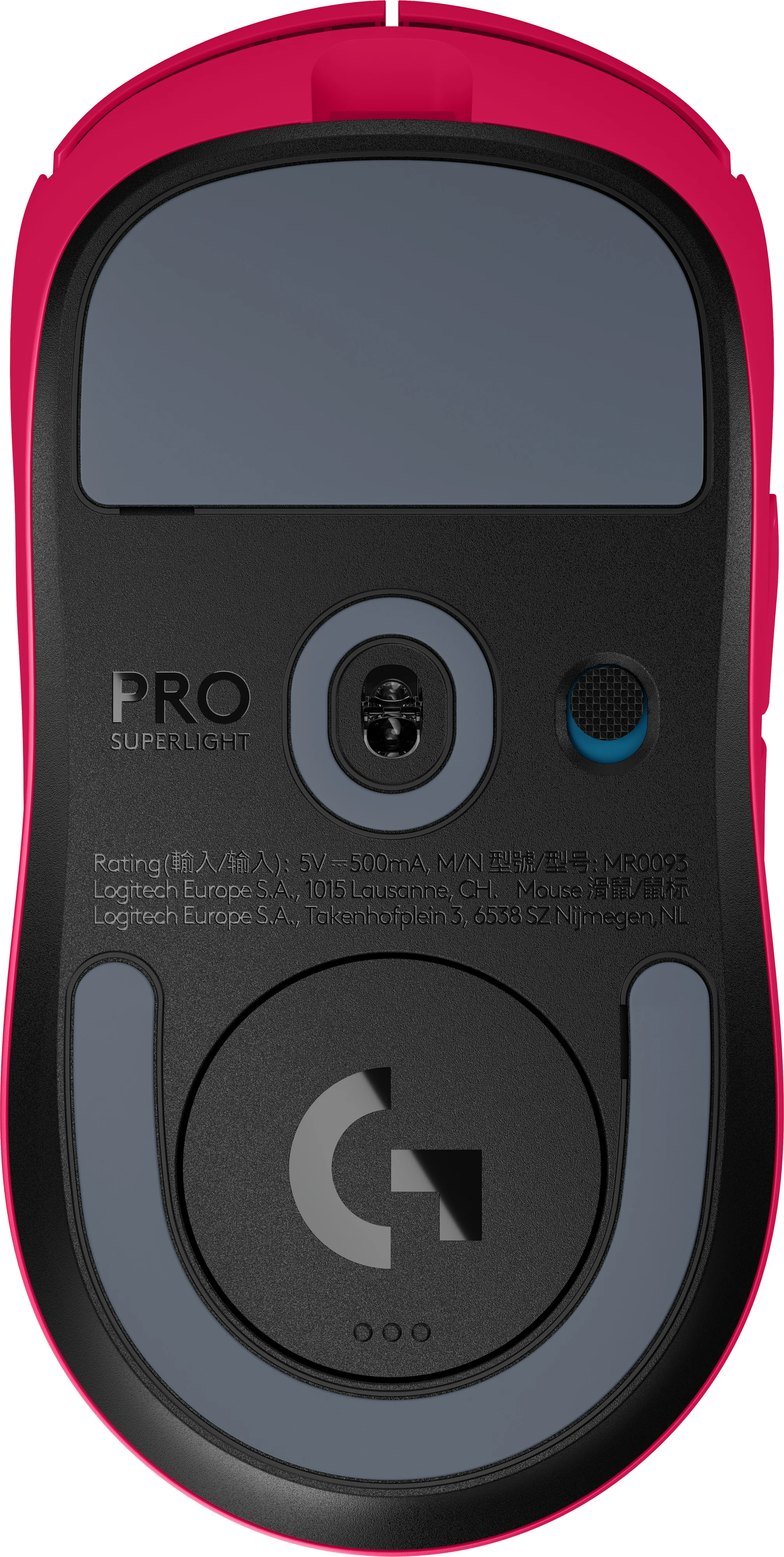 Мышь беспроводная Logitech G PRO X Superlight 2 розовый, 32000 dpi, радиоканал, USB, кнопки - 5