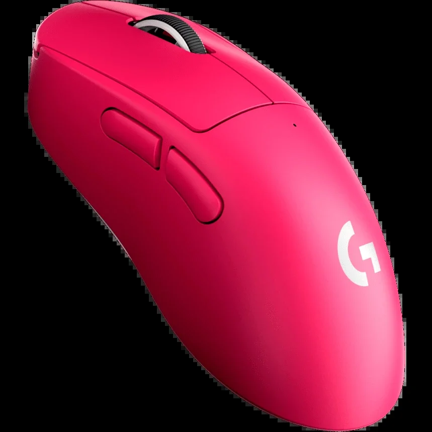 Мышь беспроводная Logitech G PRO X SUPERLIGHT розовый, 25600 dpi, радиоканал, USB, кнопки - 5