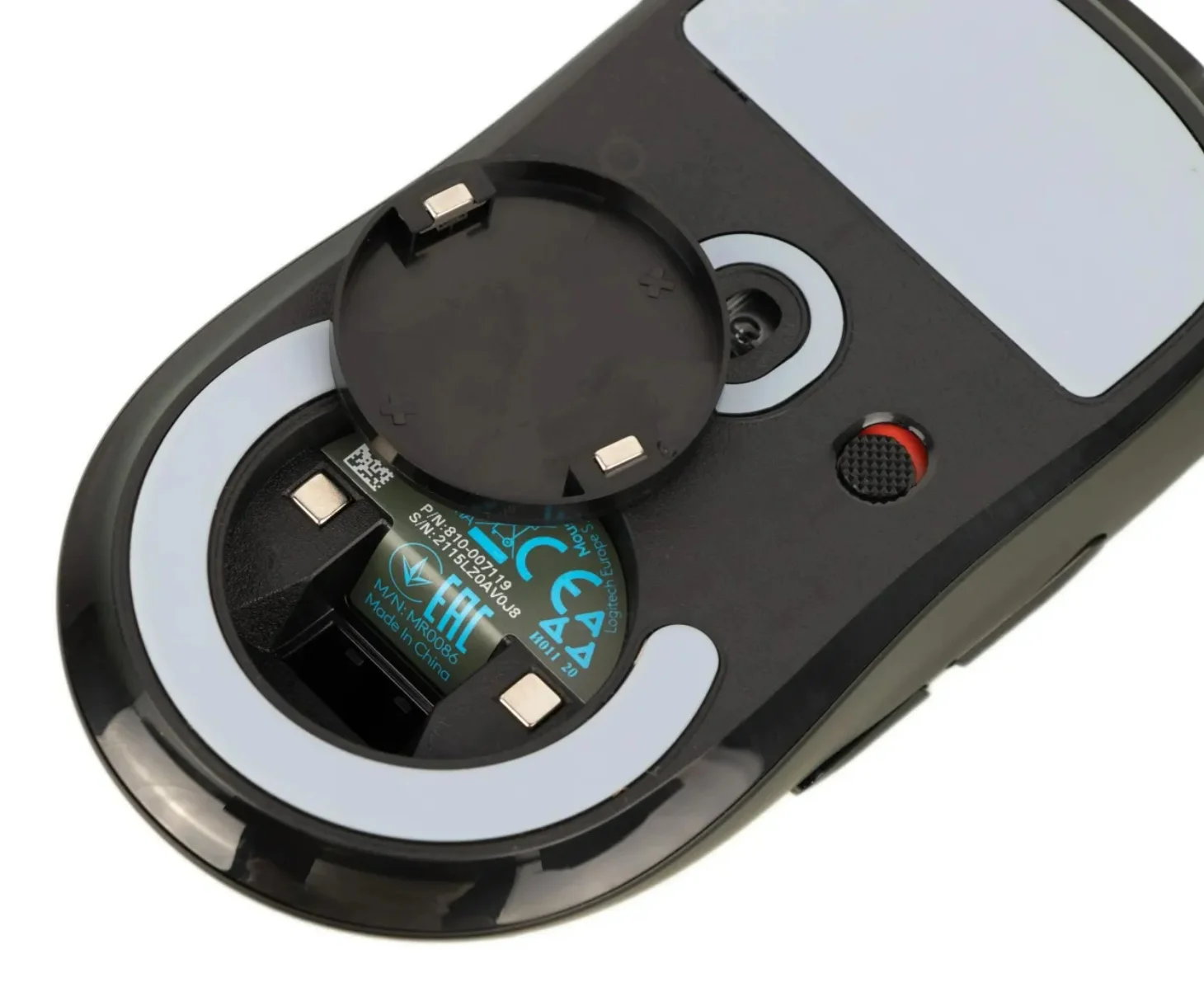 Мышь беспроводная Logitech G PRO X SUPERLIGHT черный, 25600 dpi, радиоканал, USB, кнопки - 5