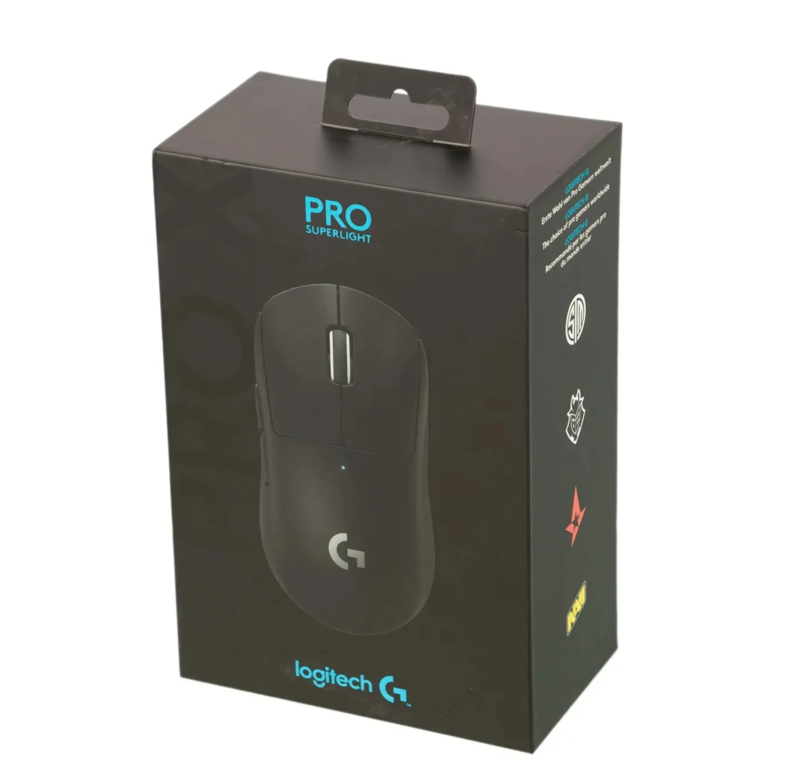 Мышь беспроводная Logitech G PRO X SUPERLIGHT черный, 25600 dpi, радиоканал, USB, кнопки - 5