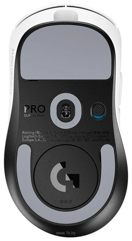 Мышь беспроводная Logitech G PRO Х Superlight 2 DEX белый, 44000 dpi, радиоканал, USB, кнопки - 5