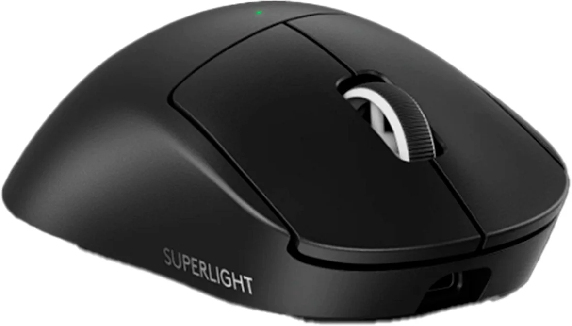 Мышь беспроводная Logitech G PRO Х Superlight 2 DEX черный, 44000 dpi, радиоканал, USB, кнопки - 5