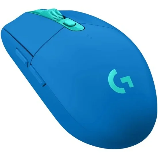 Мышь беспроводная Logitech G304 Lightspeed синий, 12000 dpi, радиоканал, USB, кнопки - 6