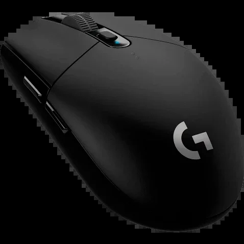 Мышь беспроводная Logitech G304 Lightspeed черный, 12000 dpi, радиоканал, USB, кнопки - 6