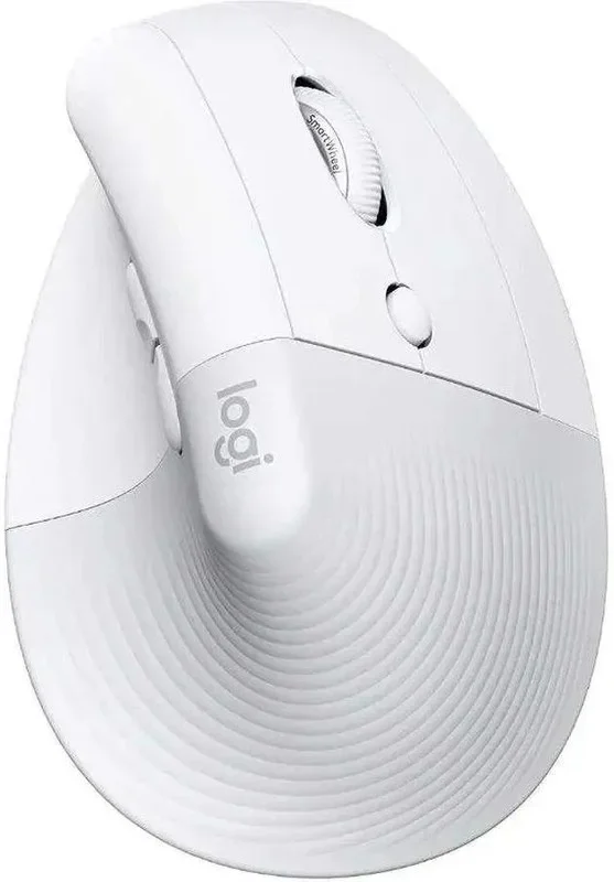 Мышь беспроводная Logitech Lift белый, 4000 dpi, радиоканал, Bluetooth, USB, кнопки - 6