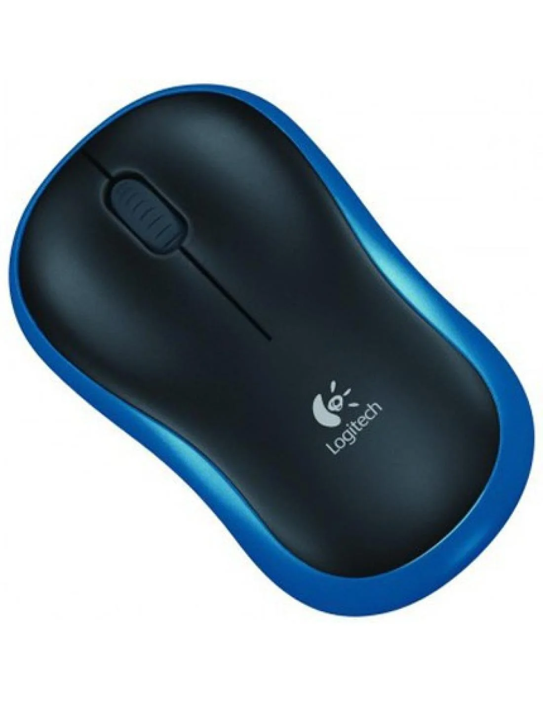 Мышь беспроводная Logitech M185 синий, 1000 dpi, радиоканал, USB, кнопки - 3