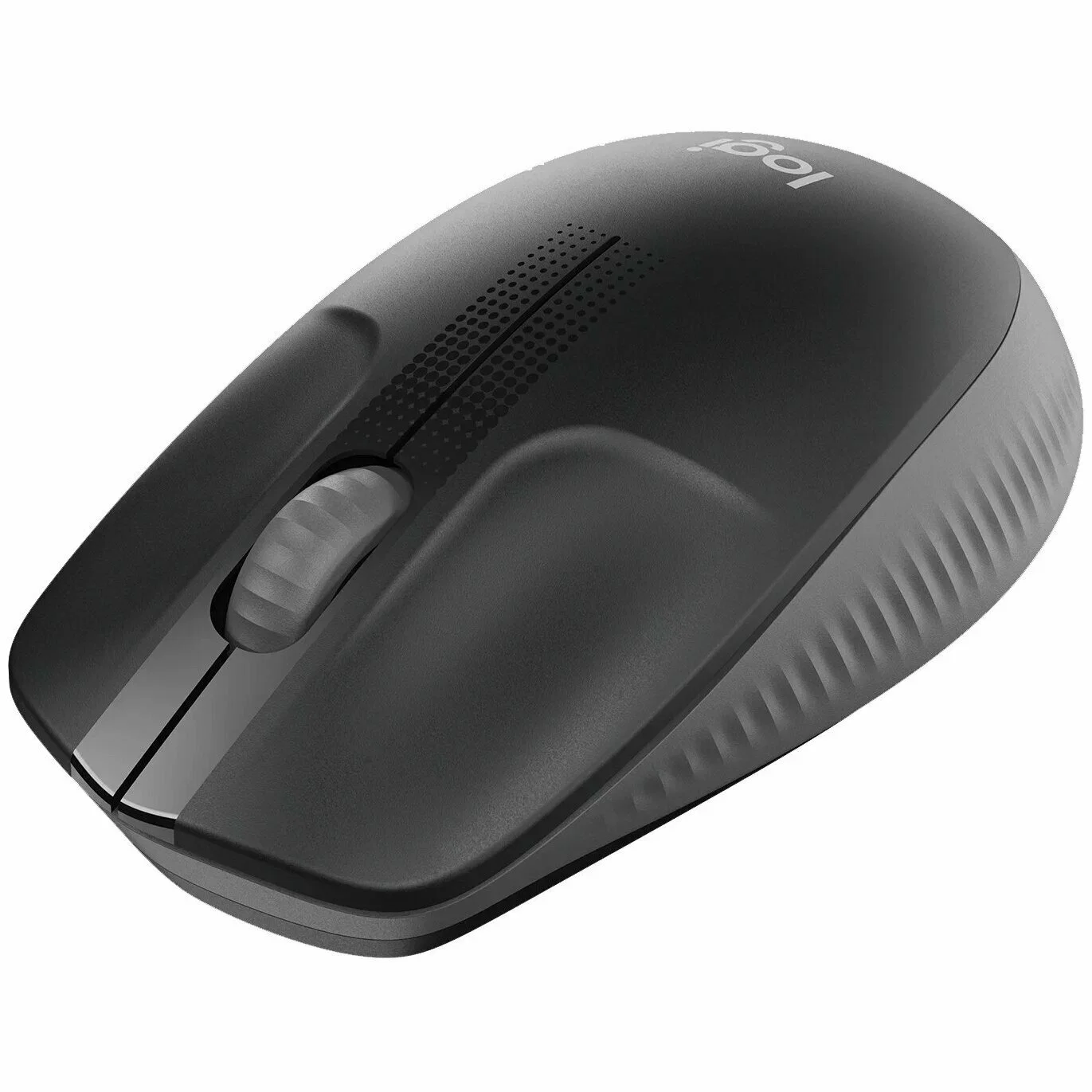 Мышь беспроводная Logitech M190 черный/серый, 1000 dpi, радиоканал, USB, кнопки - 3