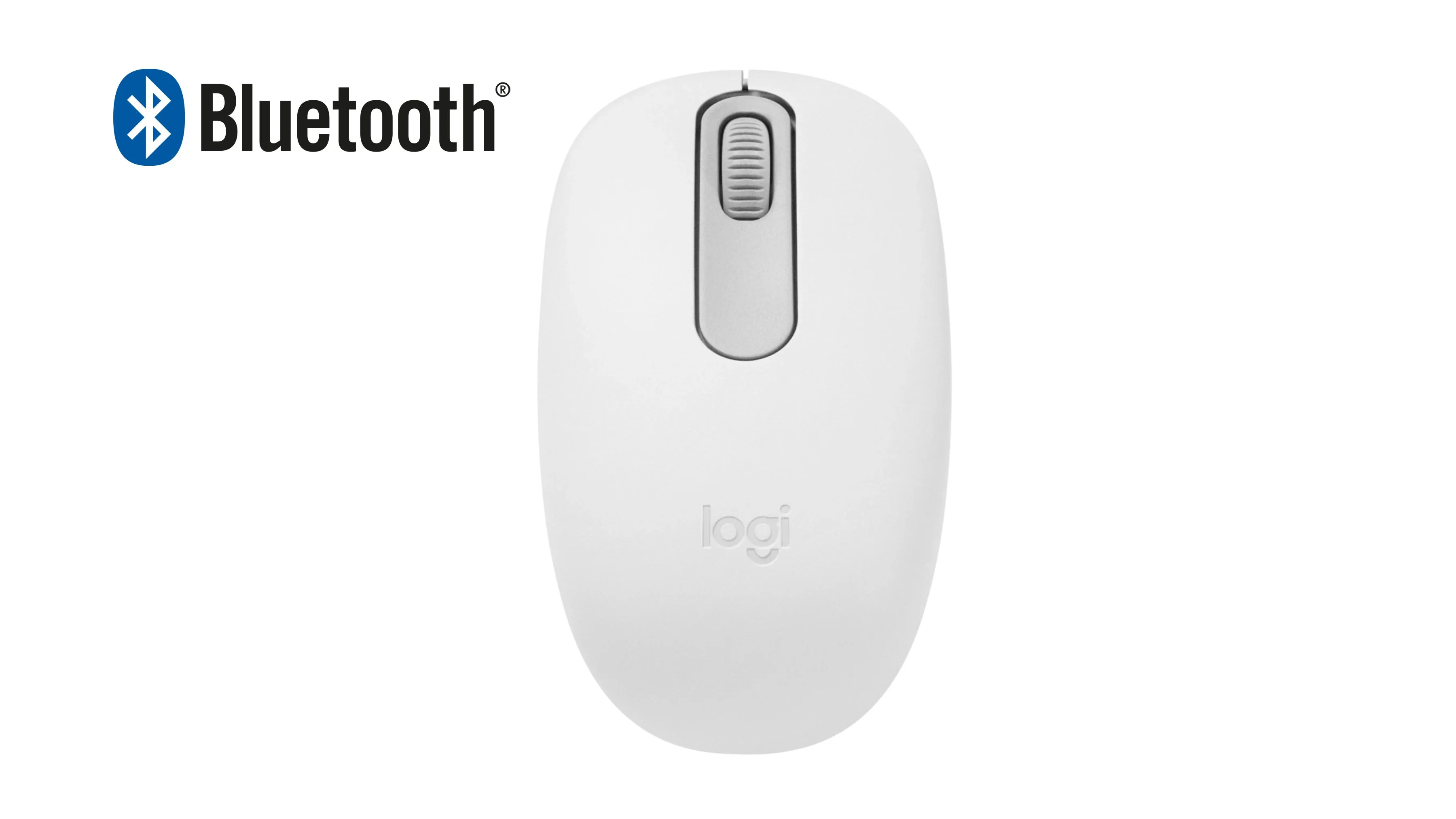 Мышь беспроводная Logitech M196 белый, 1000 dpi, Bluetooth, кнопки - 3