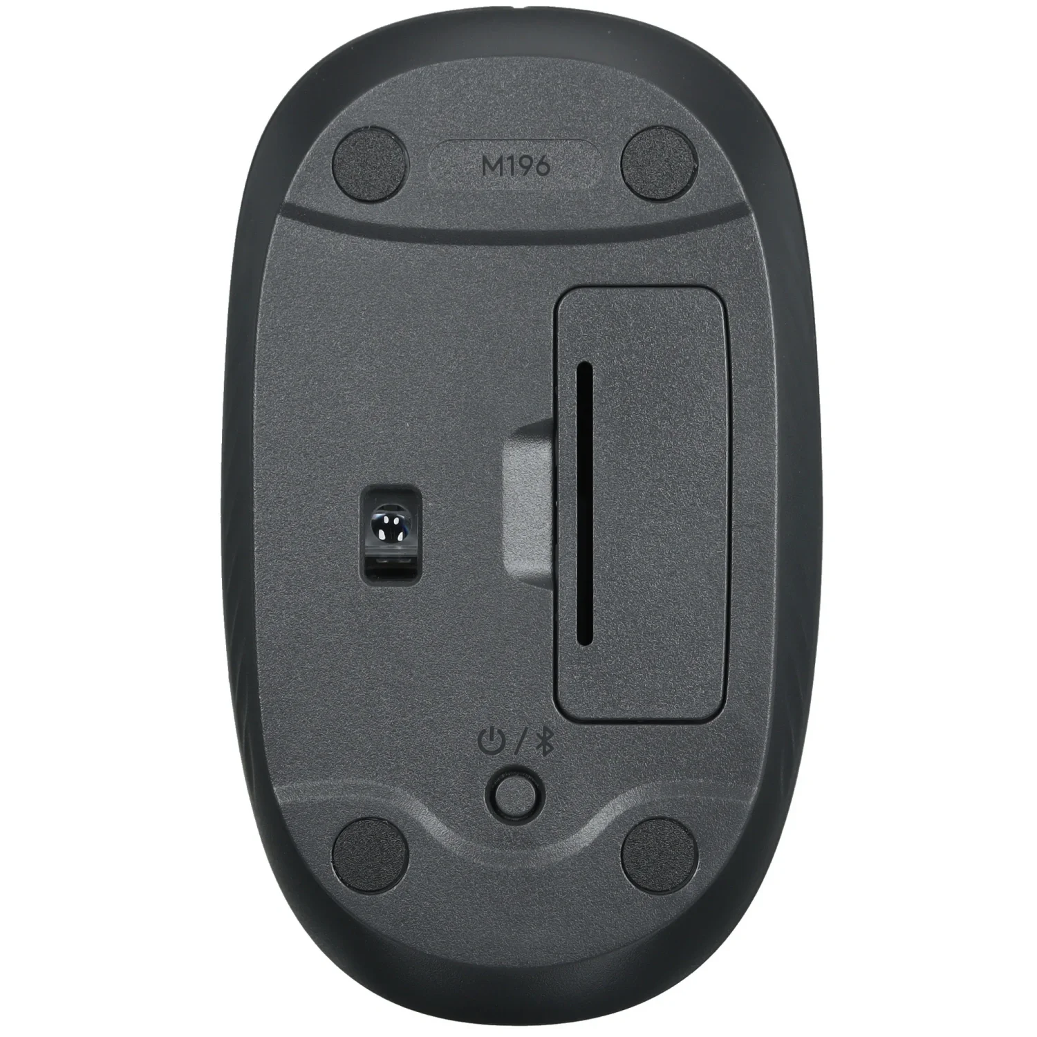Мышь беспроводная Logitech M196 графитовый, 1000 dpi, Bluetooth, кнопки - 3