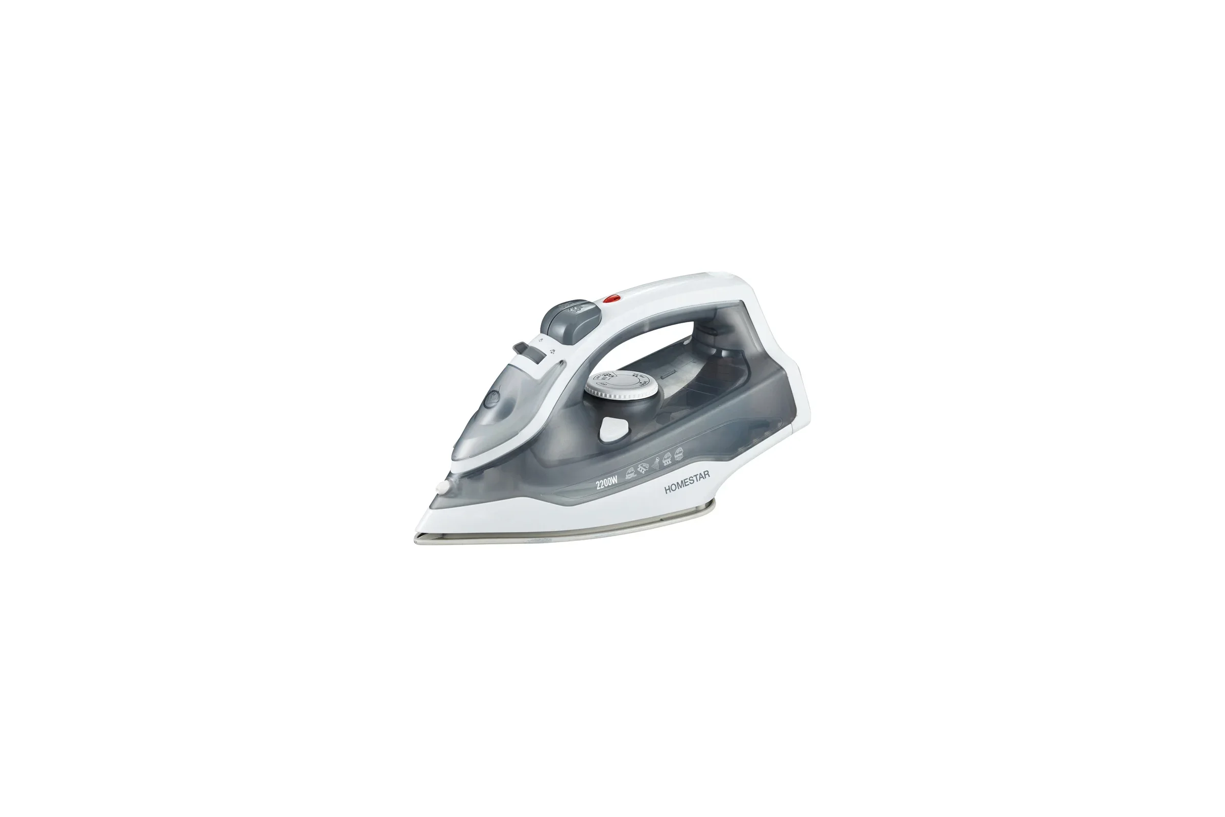 Утюг HomeStar HS-4011 бирюзовый  (2200Вт, пар, подошва нержавеющая сталь, антинакипь, капля стоп