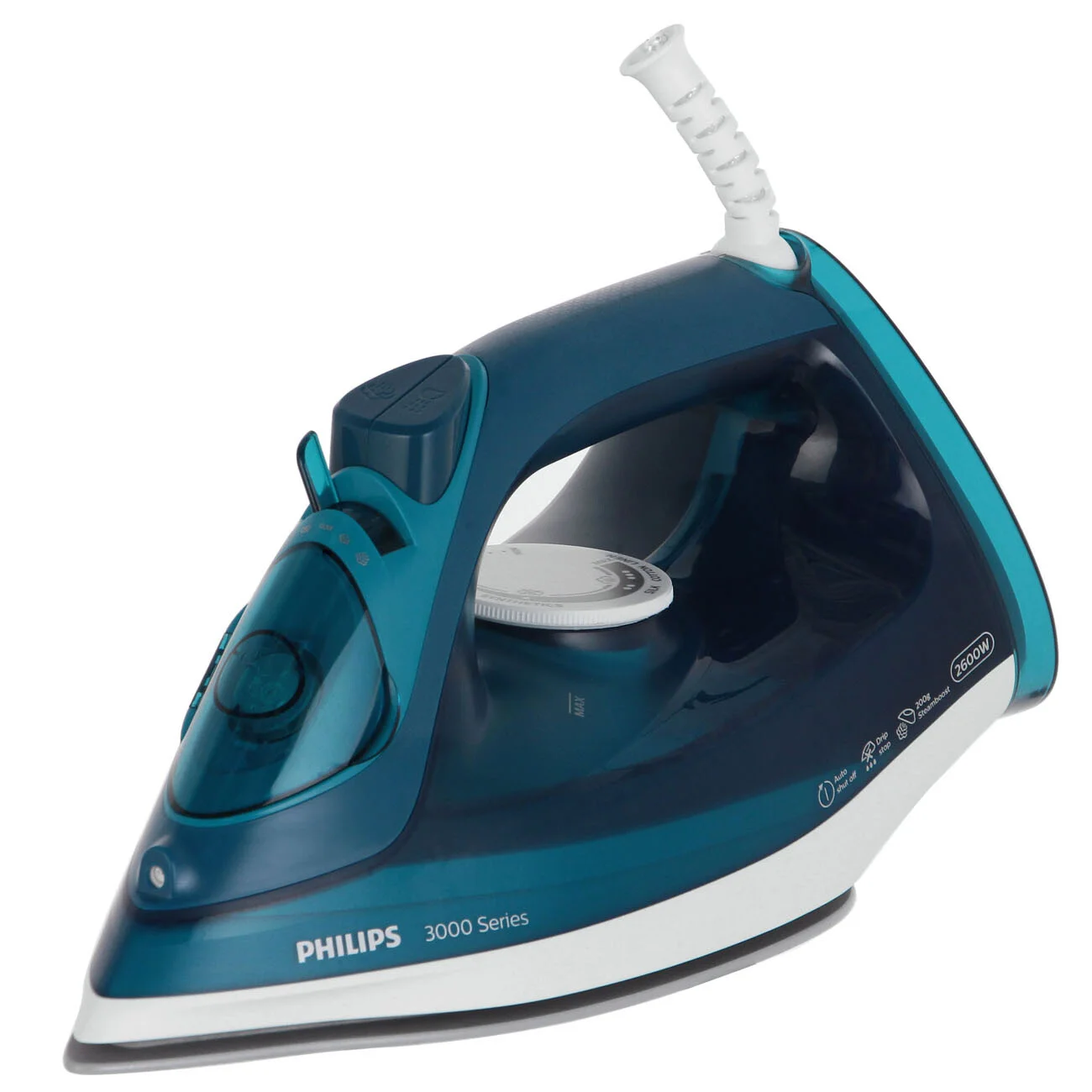 Утюг Philips DST3040/70 2600Вт, 200г/мин удар, подошва керамика