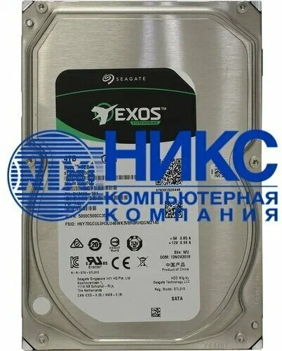 Жесткий диск Seagate SAS 3.0 4TB ST4000NM003A Server Exos 7E8 512E (7200rpm) 256Mb 3.5"