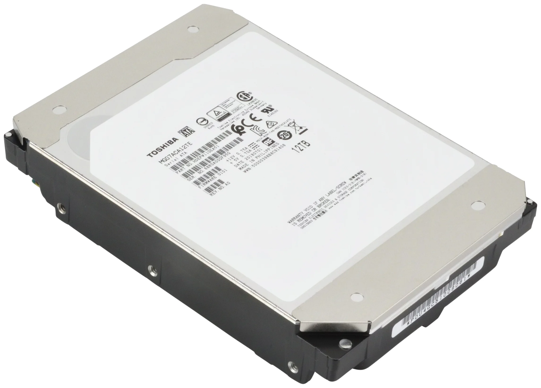 Жесткий диск Toshiba SAS 3.0 16TB MG09SCA16TE Server Enterprise Capacity 512E (7200rpm) 512Mb 3.5"