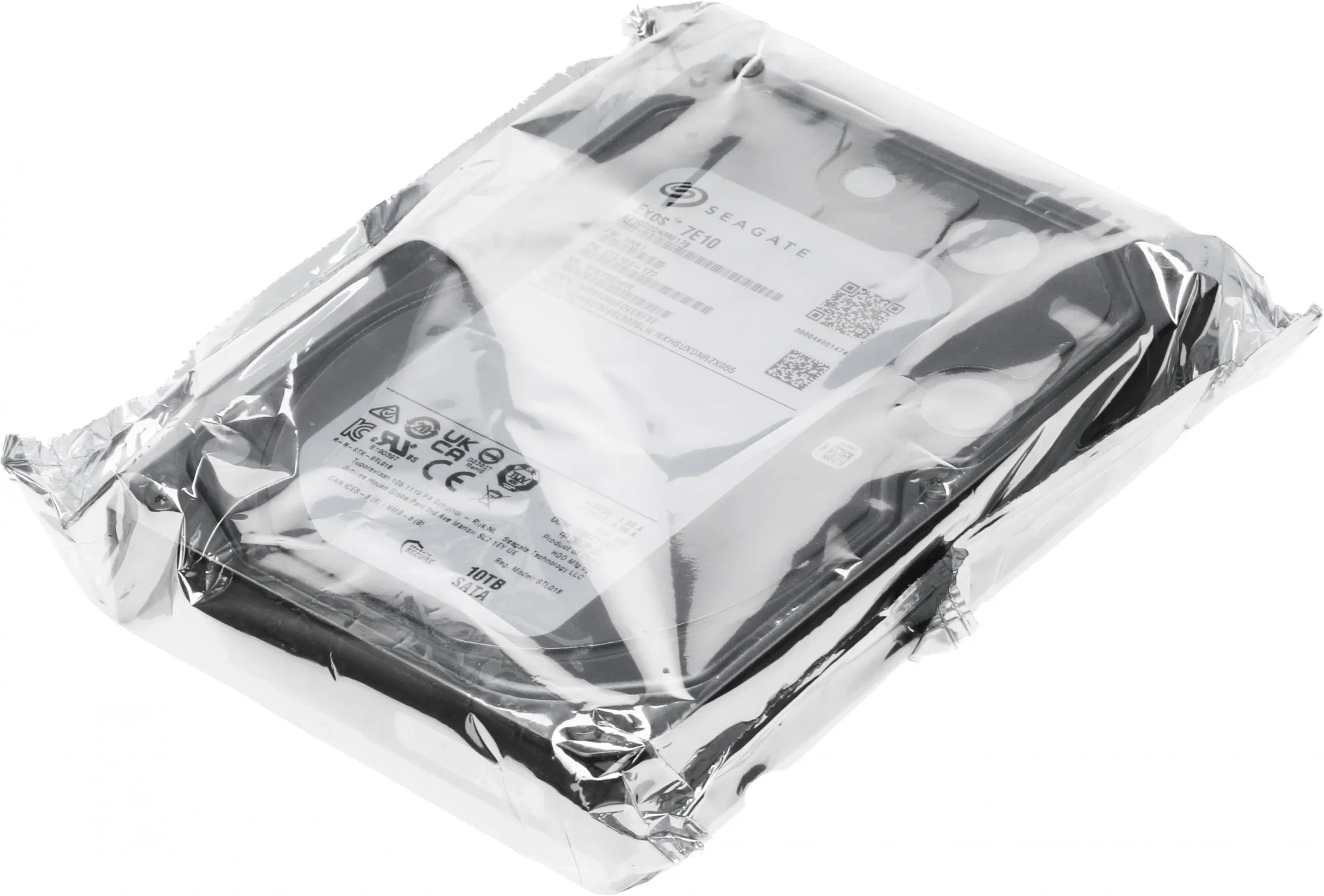 Жесткий диск Seagate SATA-III 10TB ST10000NM017B Server Exos 7E10 4KN (7200rpm) 256Mb 3.5"