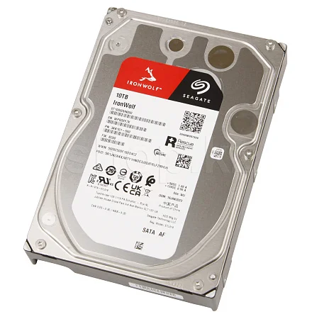 Жесткий диск Seagate SATA-III 10Tb ST10000VN000 NAS Ironwolf (7200rpm) 256Mb 3.5"