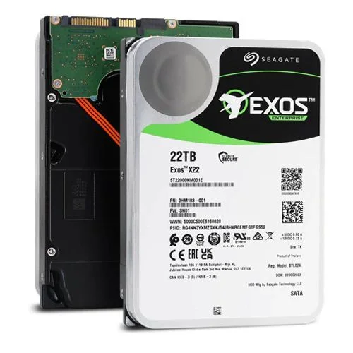 Жесткий диск Seagate SATA-III 22TB ST22000NM001E Server Exos X22 512E (7200rpm) 512Mb 3.5"