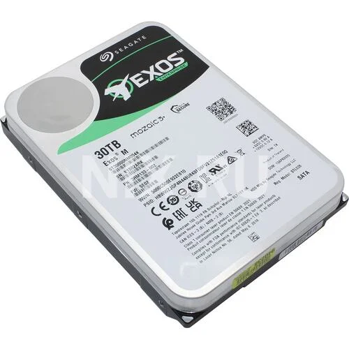 Жесткий диск Seagate SATA-III 30TB ST30000NM004K Server Exos M 512E (7200rpm) 512Mb 3.5"