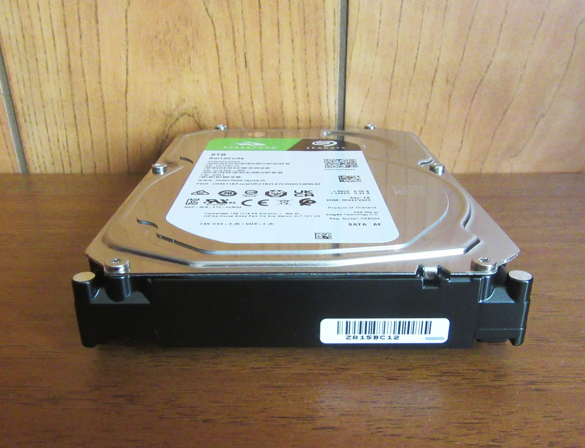 Жесткий диск Seagate SATA-III 8TB ST8000DM004 Desktop Barracuda 4KN (5400rpm) 256Mb 3.5"