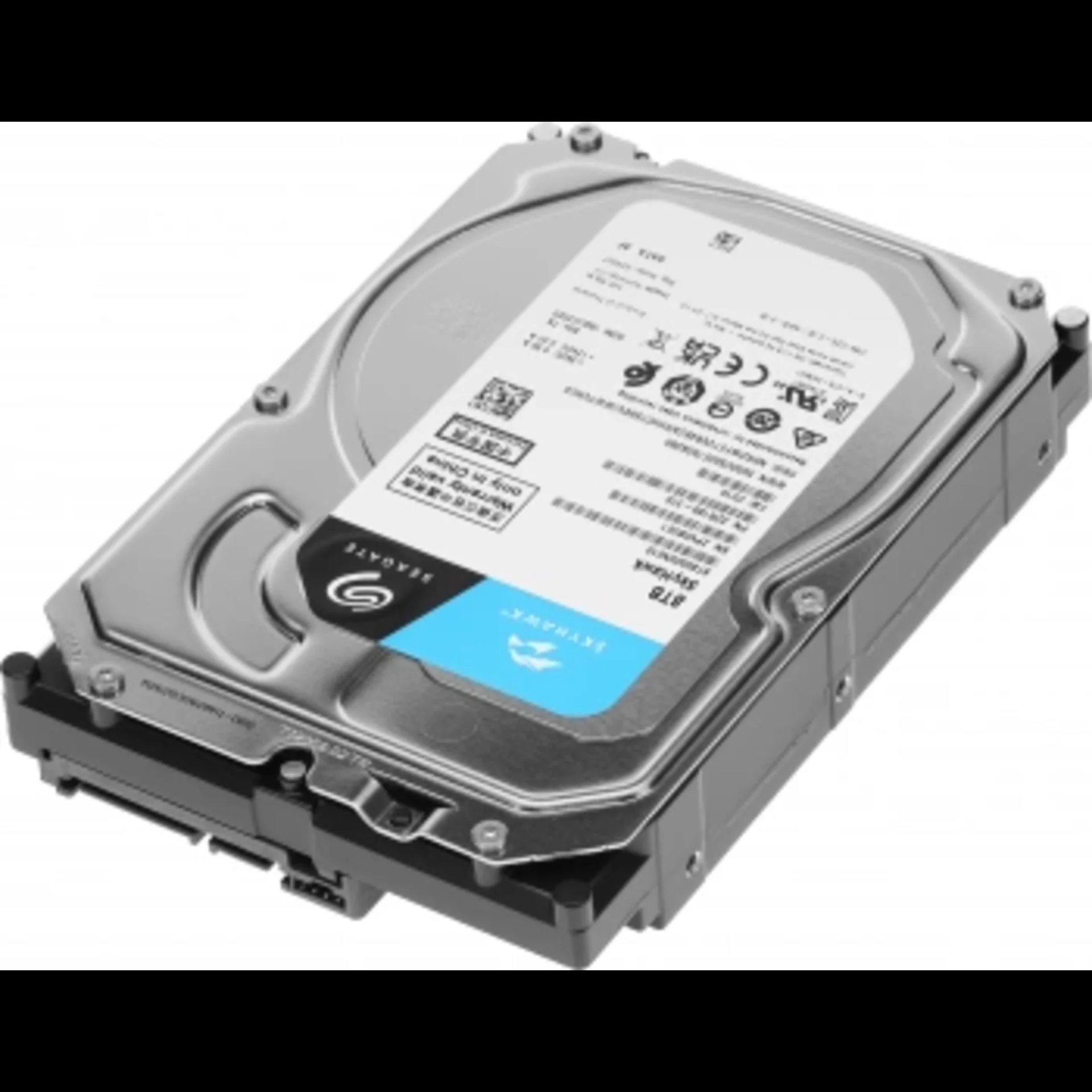 Жесткий диск Seagate SATA-III 8TB ST8000VX010 Surveillance Skyhawk 4KN (5400rpm) 256Mb 3.5"