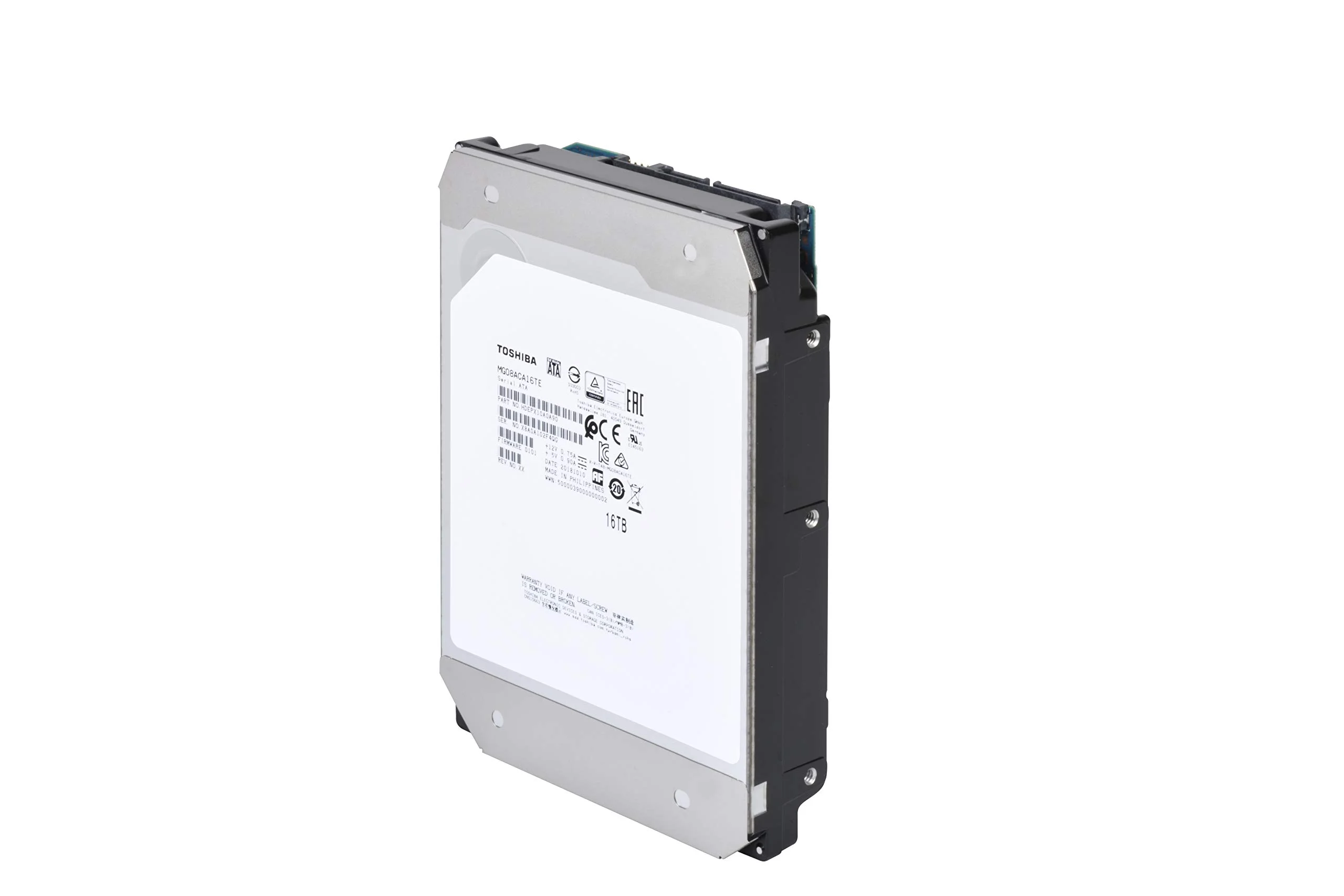 Жесткий диск Toshiba SATA-III 16Tb MG08ACA16TE Server Enterprise Capacity (7200rpm) 512Mb 3.5"