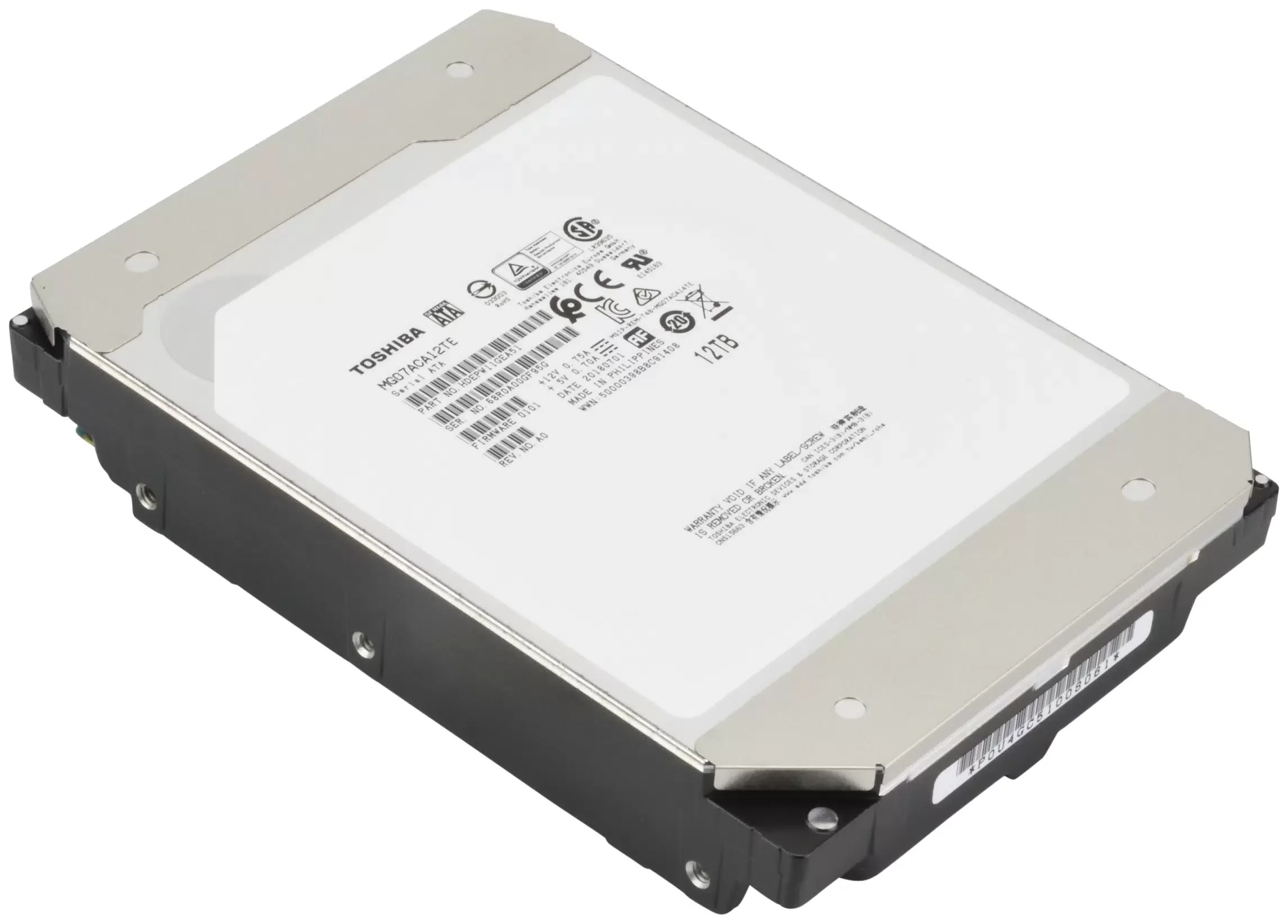 Жесткий диск Toshiba SATA-III 16TB MG09ACA16TE Server Enterprise Capacity 512E (7200rpm) 512Mb 3.5"
