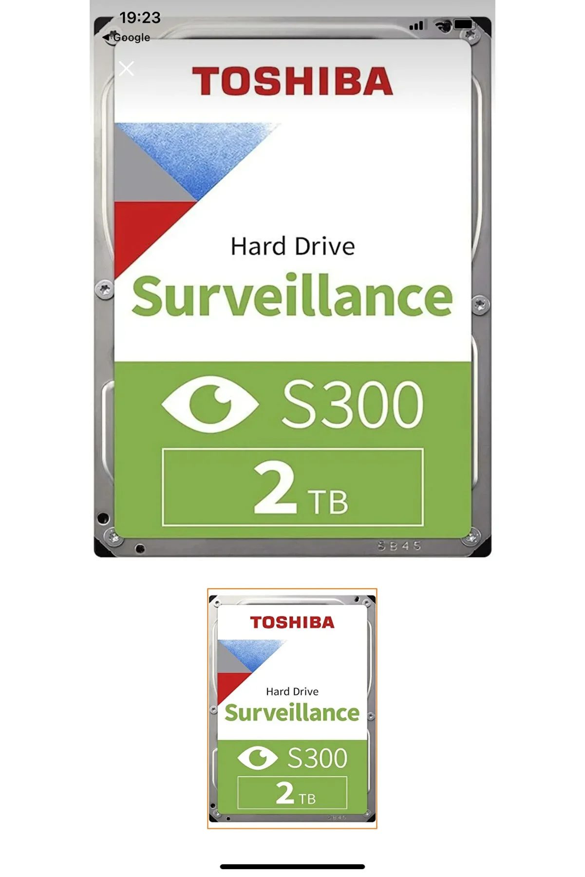Жесткий диск Toshiba SATA-III 8TB MD10ADA800V Surveillance S300 Pro (7200rpm) 512Mb 3.5"
