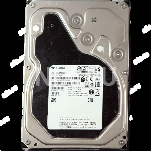 Жесткий диск Toshiba SATA-III 8TB MG10ADA800E Server Enterprise Capacity 512E (7200rpm) 512Mb 3.5"