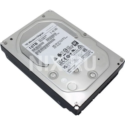 Жесткий диск WD SATA-III 10TB 0B47062 WUS721210BLE6L4 Ultrastar DC HA340 512E (7200rpm) 512Mb 3.5"