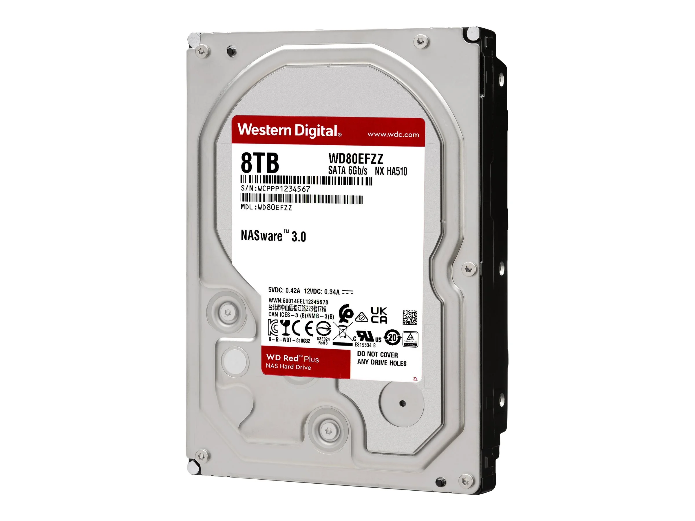 Жесткий диск WD SATA-III 10TB WD101PURP Surveillance Purple Pro (7200rpm) 256Mb 3.5"