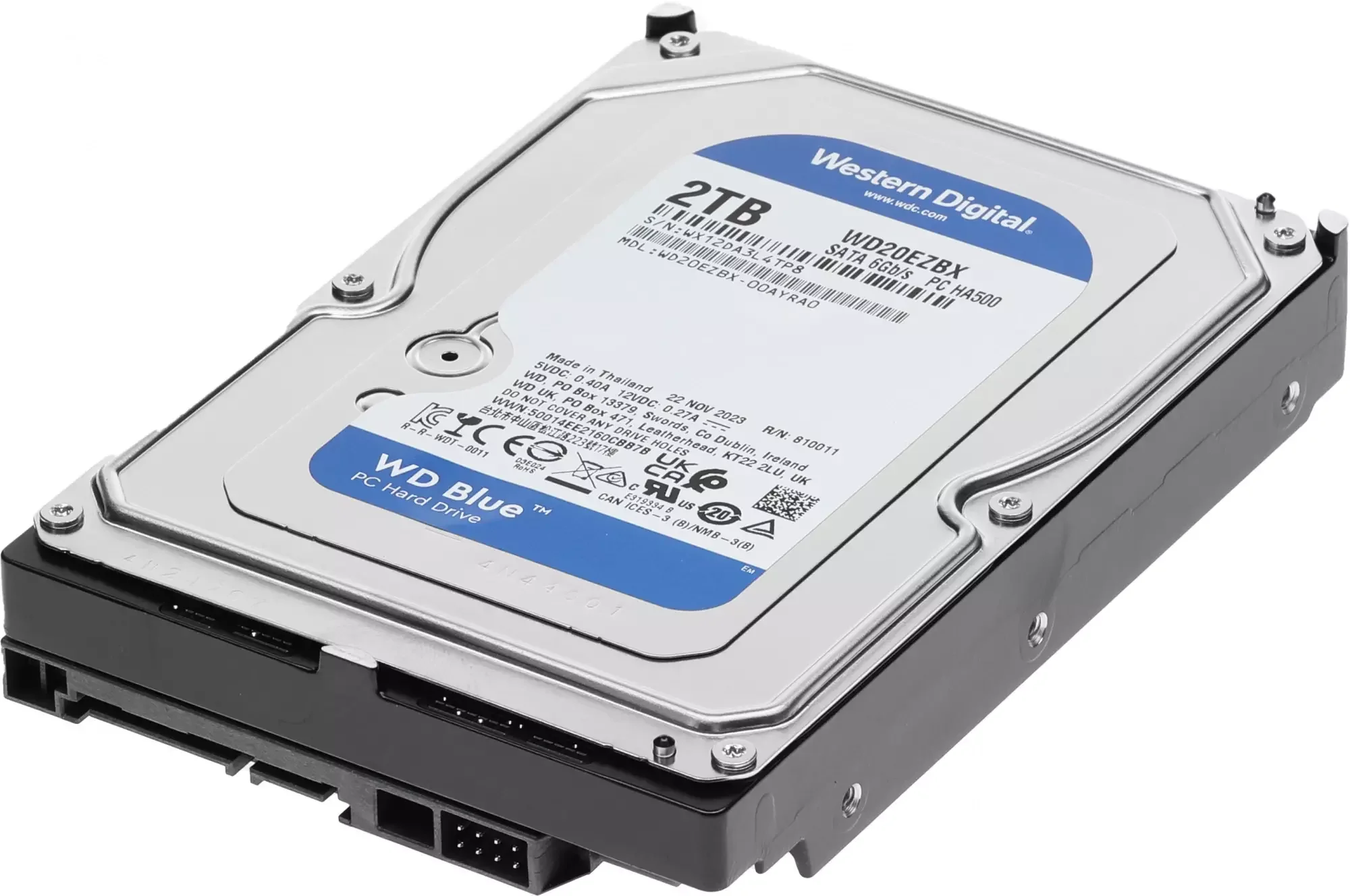 Жесткий диск WD SATA-III 12TB WD120EAGZ Desktop Blue (7200rpm) 512Mb 3.5"