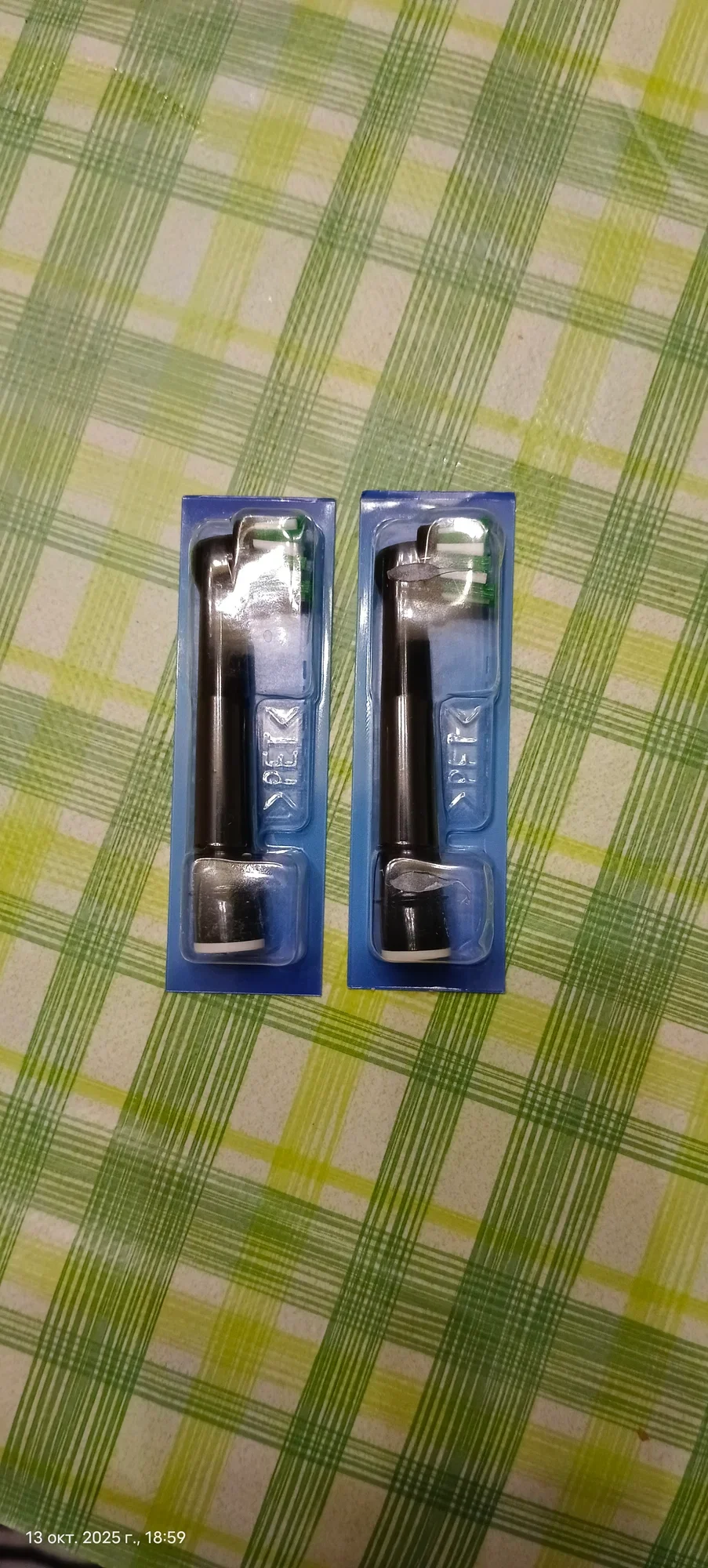 Oral-B Насадки для зубной щетки EB50BRX PRO CrossAction Black 6 шт с Х-образными щетинками