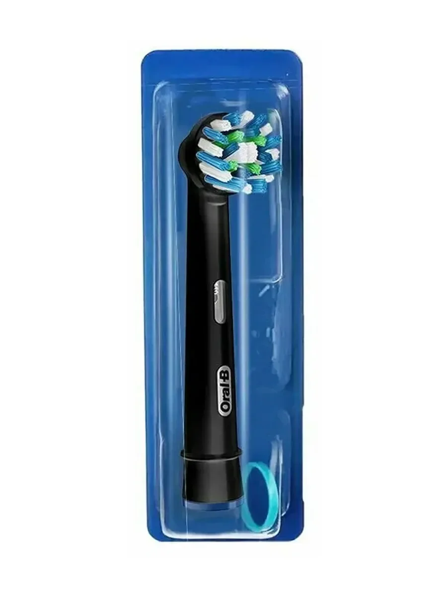 Oral-B Насадки для зубной щетки EB50BRX PRO CrossAction Black 6 шт с Х-образными щетинками