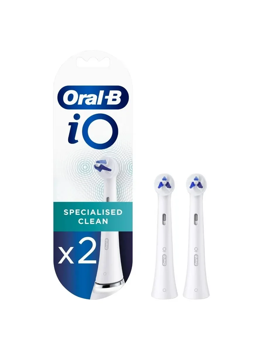 Oral-B Насадки для зубной щетки iO Ultimate Clean белые 4 шт. для электрических щеток iO