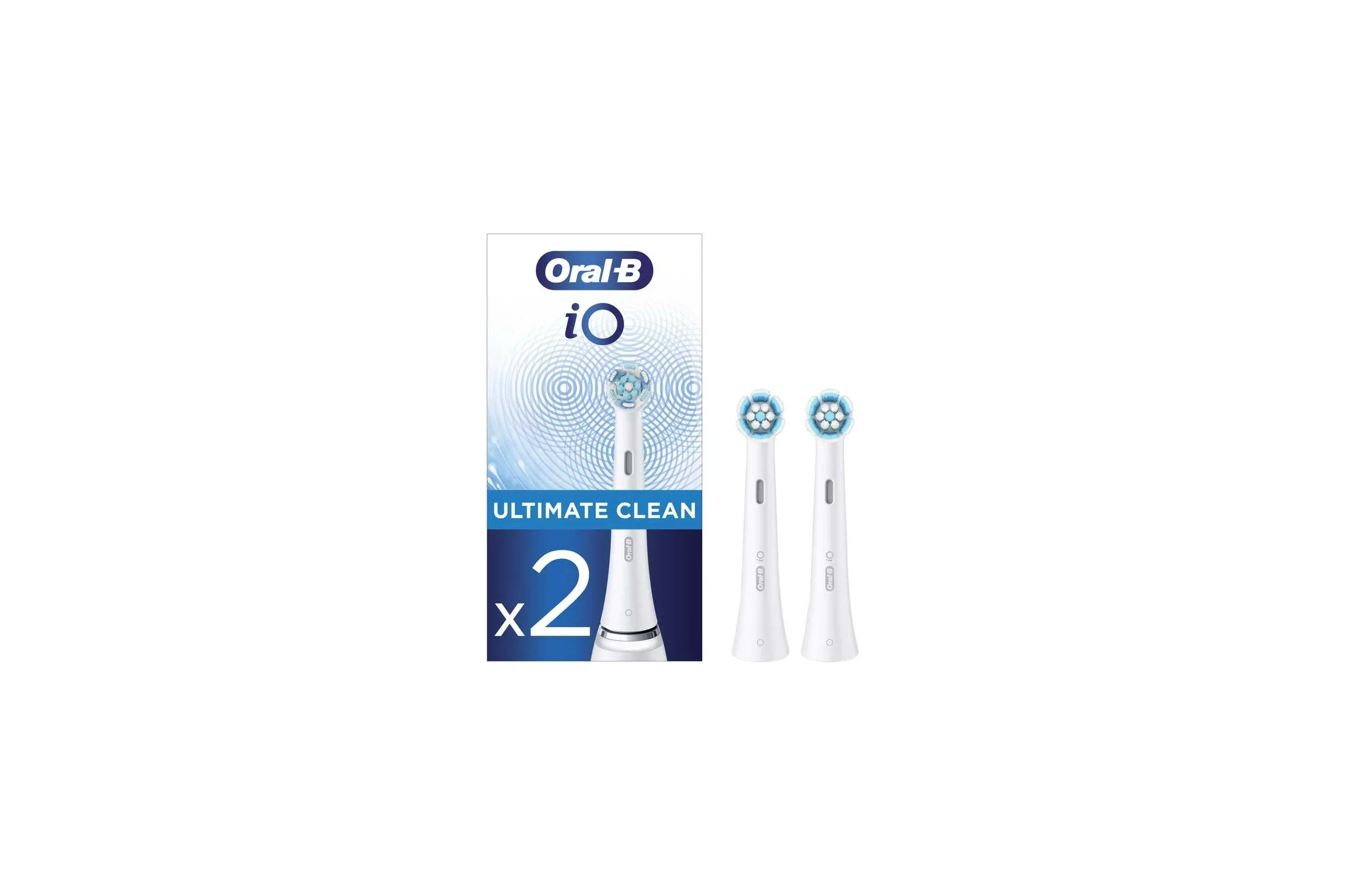 Oral-B Насадки для зубной щетки iO Ultimate Clean белые 4 шт. для электрических щеток iO