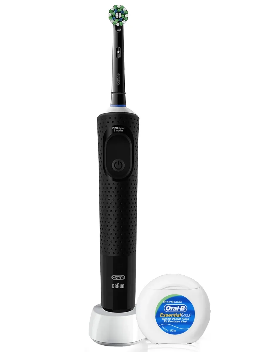 Oral-B Электрическая зубная щетка Vitality Pro D103.413.3 VAPOR BLUE ProtectXClean 3 режима, тип 3708