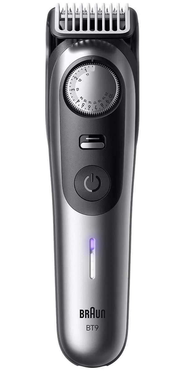 Braun Триммер S9 BT9520 для бороды 7в1 с футляром PowerBoost и подставкой для зарядки тип 5808