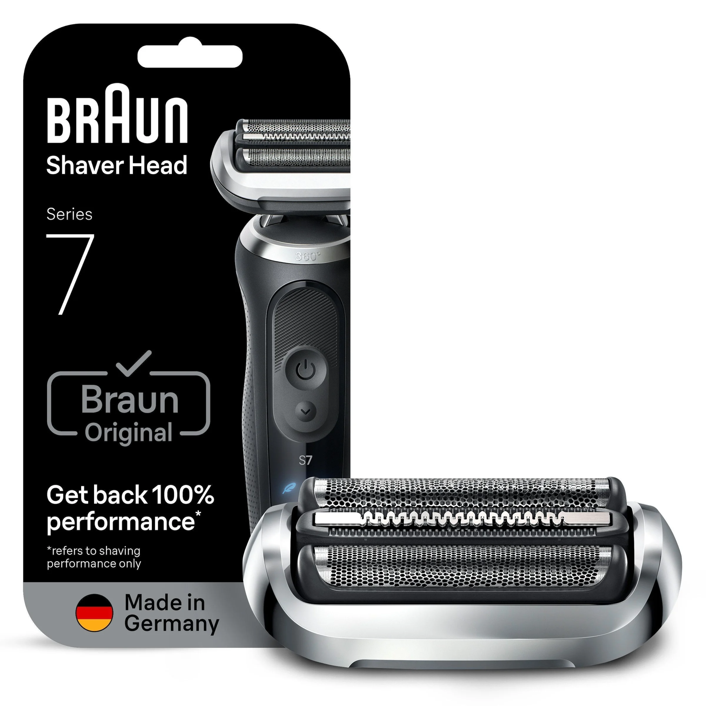 Braun Сетка и режущий блок для бритв 7 серии 74S серебристый